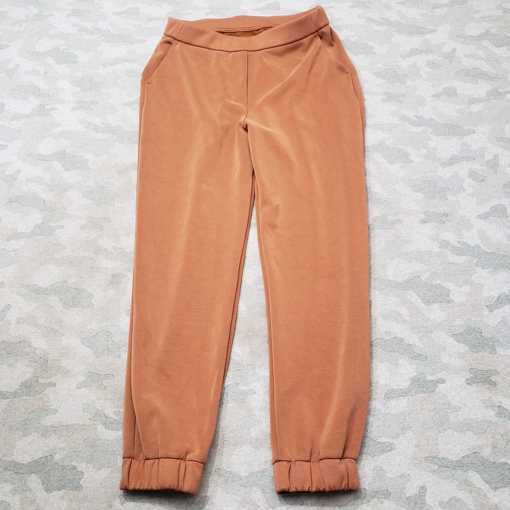 Lululemon Joggers Pants Womens 10 Brown Softstreme Relaxed High Rise Gym